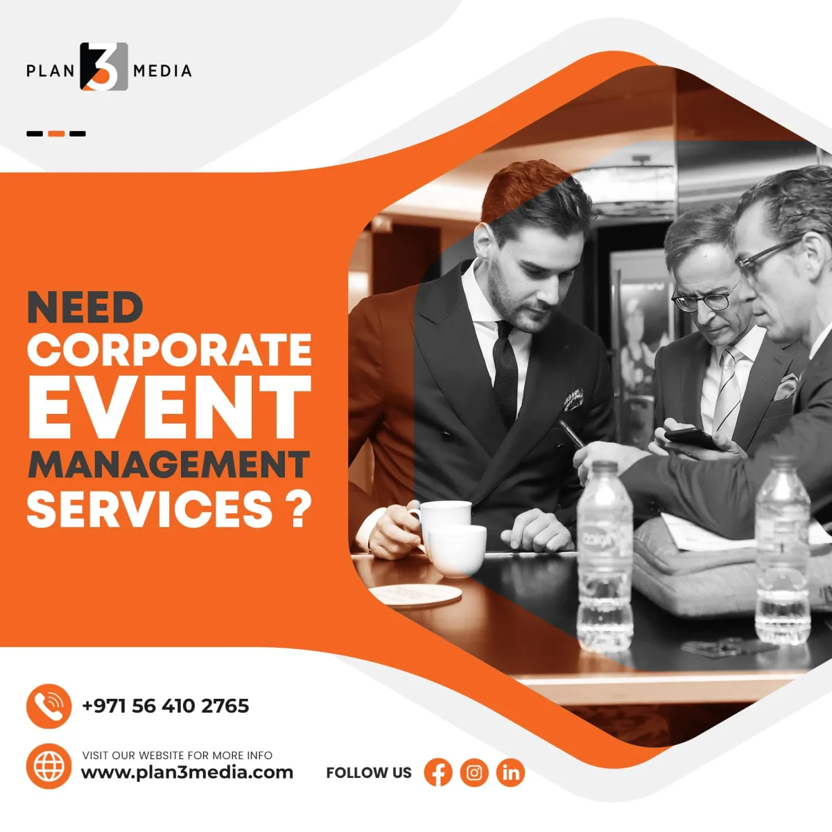 Plan3Media Event Management LLC - Services & Organizations products | United Arab Emirates