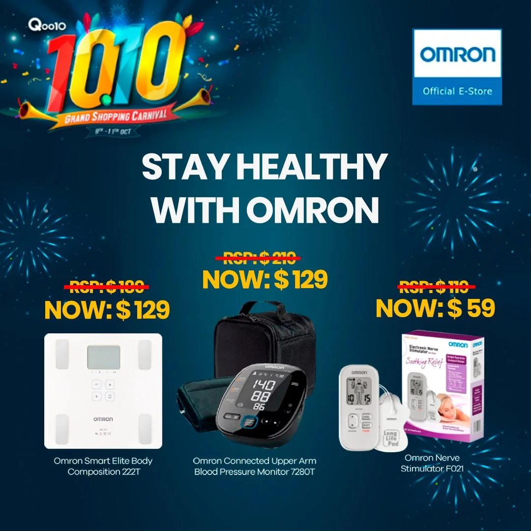 Omron Healthcare Singapore Pte Ltd - Health & Medical products | Singapore