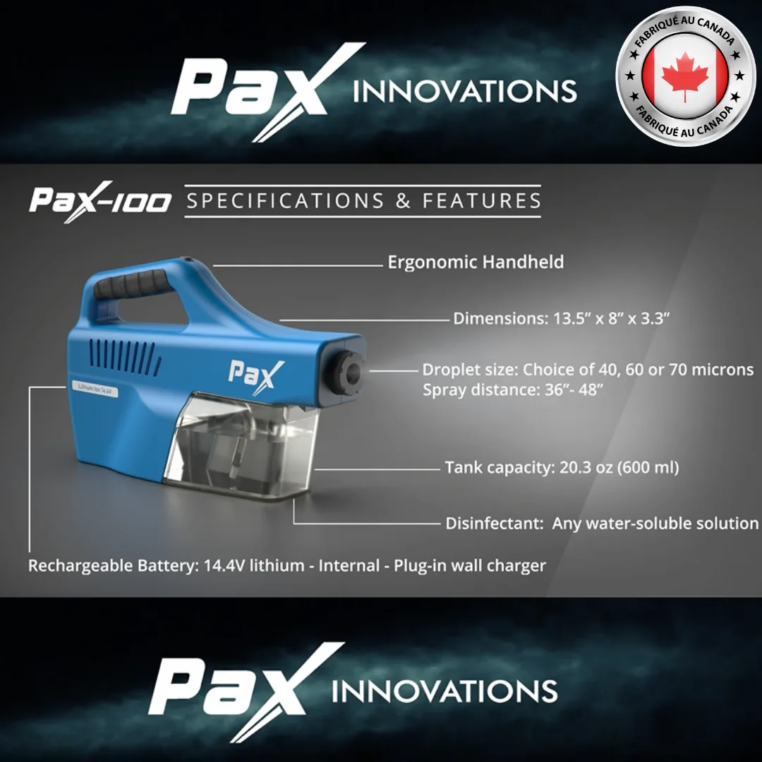 PAX Innovations - Machinery & Equipment products | Canada