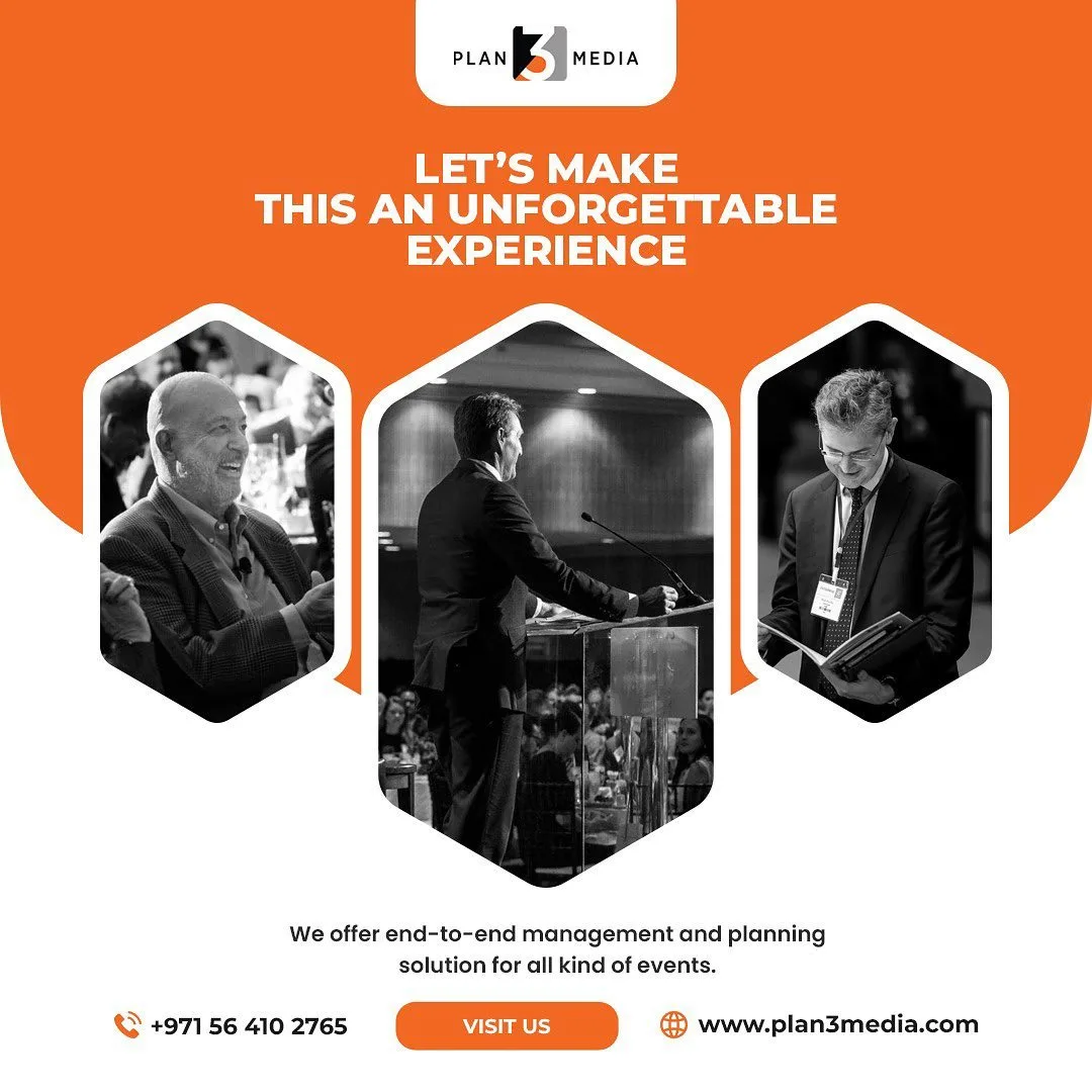 Plan3Media Event Management LLC - Services & Organizations products | United Arab Emirates