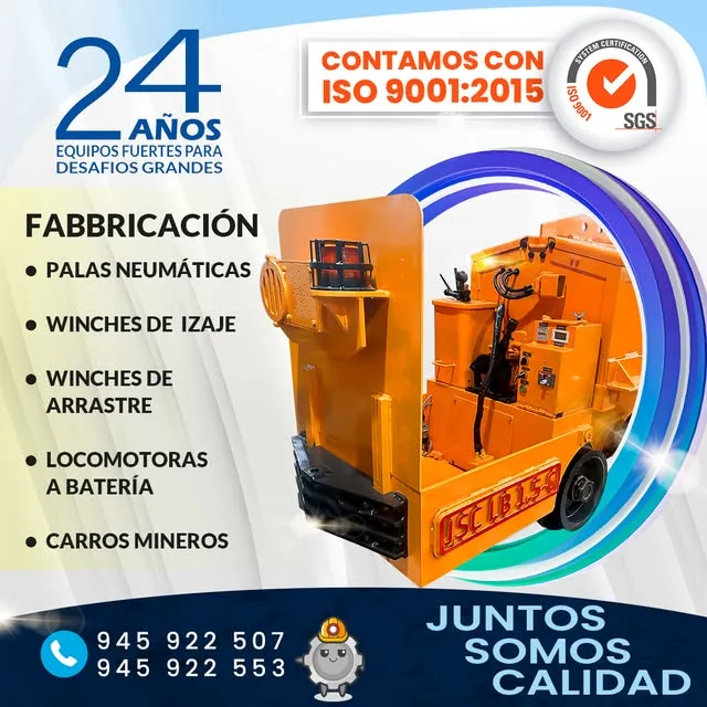 JSC Equipos Mineros S.A. - Energy & Minerals products | Peru