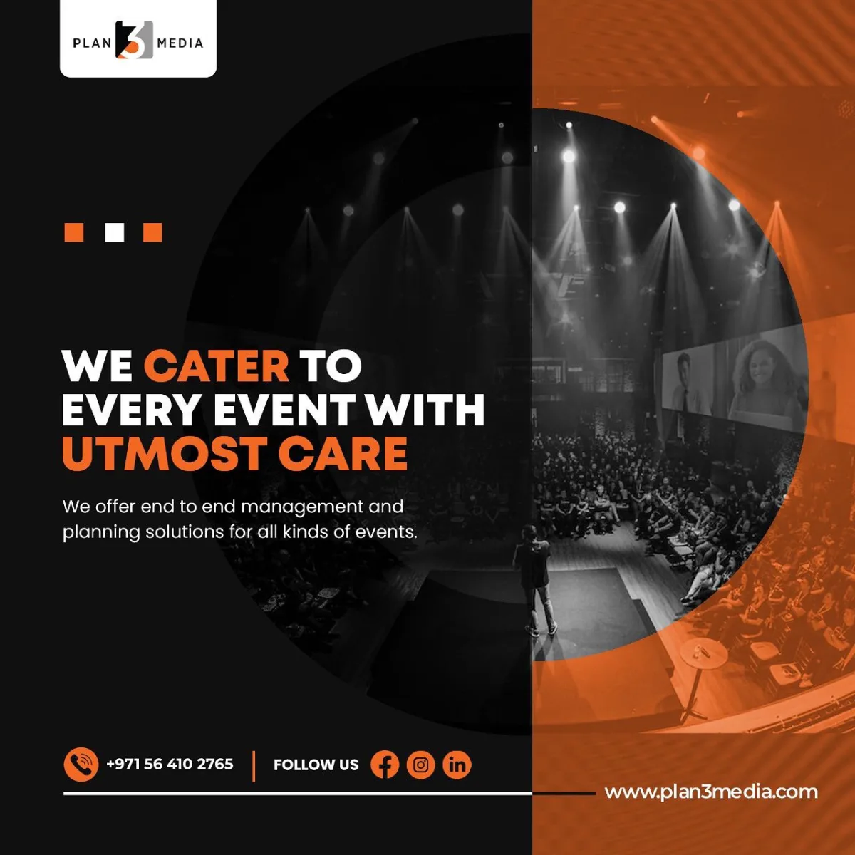 Plan3Media Event Management LLC - Services & Organizations products | United Arab Emirates