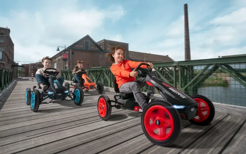 BERG Toys B.V.
Pedal Go-Karts, Trampolines, Ride-Ons