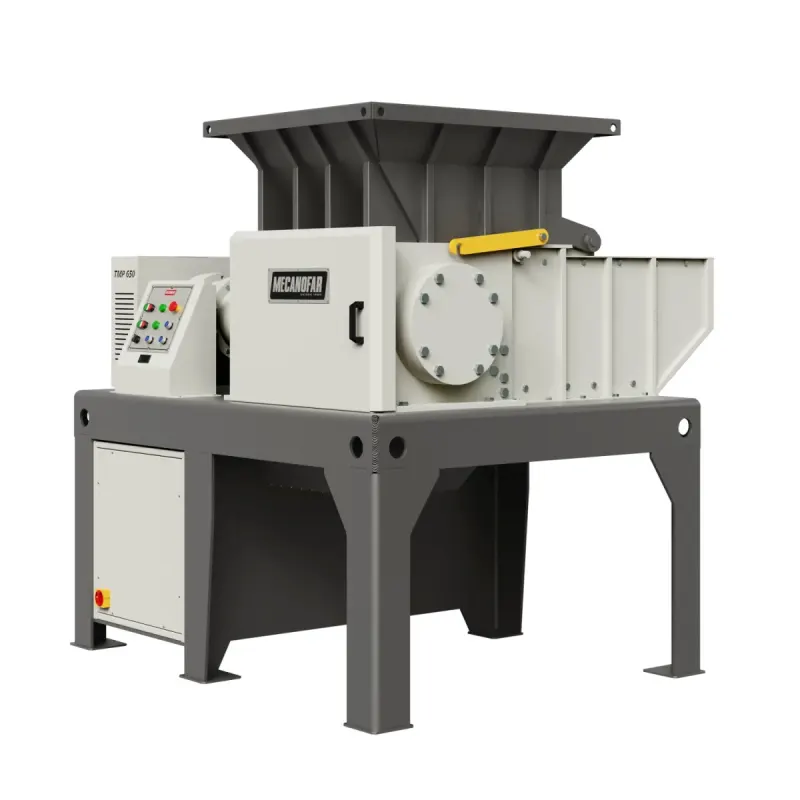 Mecanofar Indústria e Comércio de Máquinas Ltda.
Recycling Mills, Single-Shaft Shredders