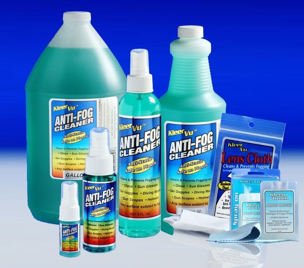 KleerVu Anti-Fog Products