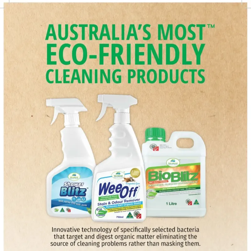 Bio Natural Solutions
Eco Friendly Cleaning Products, Wastewater Treatment, Water Saving Solutions